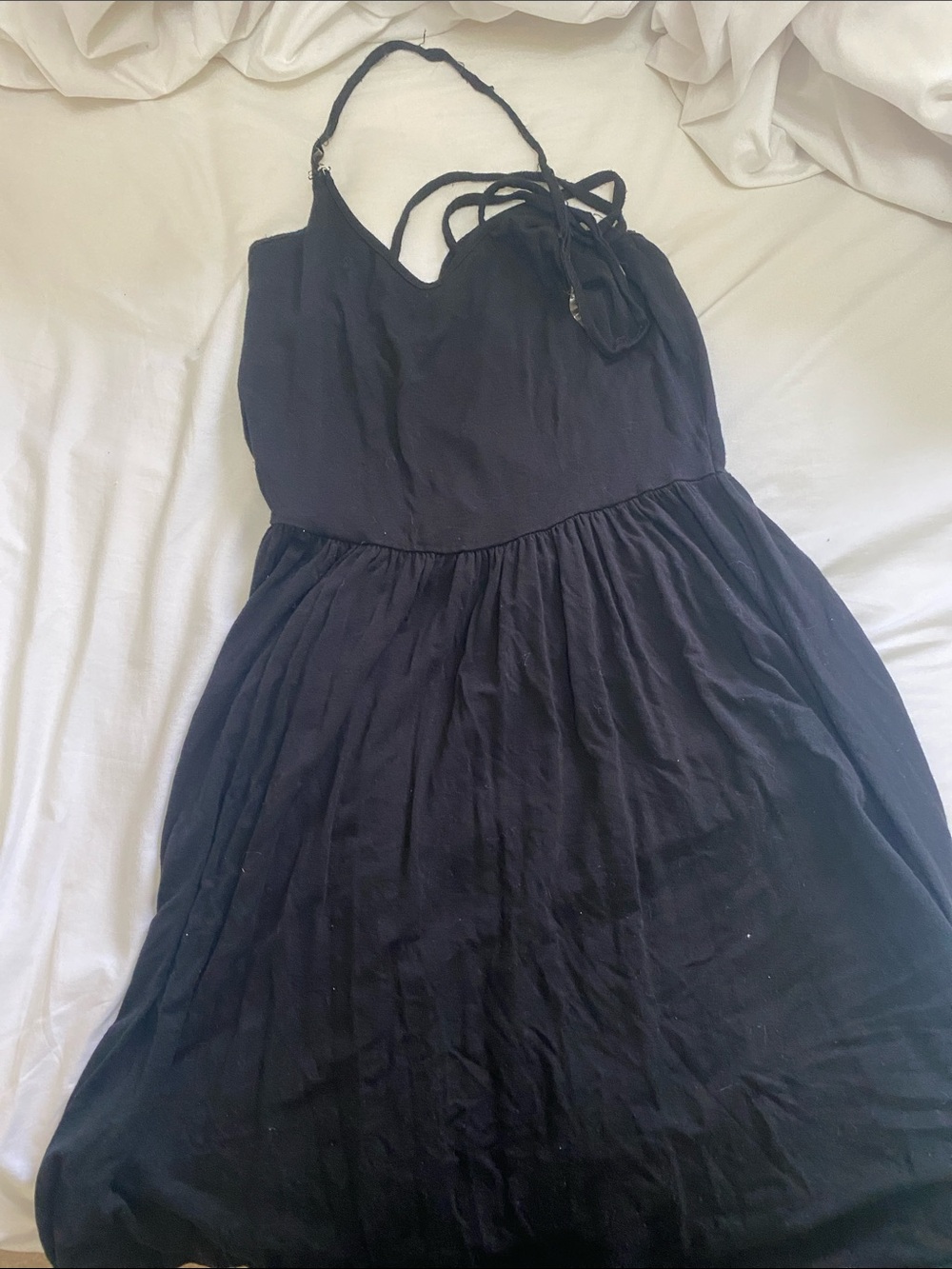 Black Spaghetti Strap Sundress